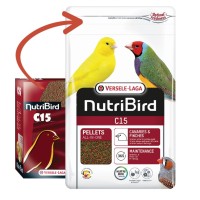 Versele Laga Nutribird C15 Kanarya Ve Finçler İçin Meyveli Pelet Yem 3 kg