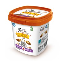 Felicia Beauty Tavuklu ve Somonlu Kedi Crunch Ödül Maması 100gr