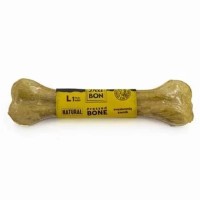 Delibon Köpekler İçin Deri Pres Kemik Naturel 22 Cm