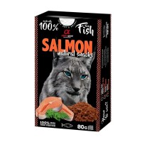 Alpha Spirit Doğal Atıştırmalık Kedi Ödül Maması Somonlu 80 gr