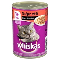 Whiskas Biftekli Kedi Konserve 400 gr