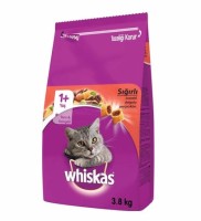 Whiskas Sığır Etli Yetişkin Kuru Kedi Maması 3.8 kg
