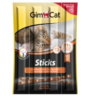 GimCat Sticks Tahılsız Deniz Tarağı Kedi Ödül Çubukları 4'Lü 20 Gr