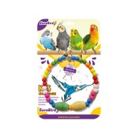 Euro Bird Kuş Oyuncağı Boncuklu Büyük Halka