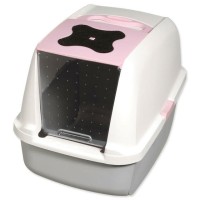 Hagen Catit Kapalı Kedi Tuvalet Kabini Pembe