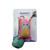 Eurocat Kedi Oyuncağı Yastık Kedi 25cm