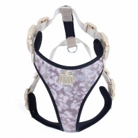 Doggie Havalı Dokumadan El Yapımı Köpek Göğüs Tasması XS-1,5x35-45cm - Camo