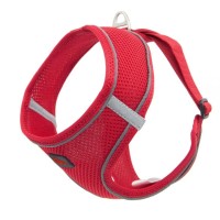 Natura Air Net Adjustable Ayarlanabilir Göğüs Tasması XL Kırmızı