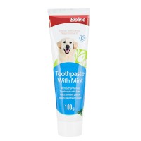 Bioline Köpek Diş Macunu Nane Aromalı 100 Gr