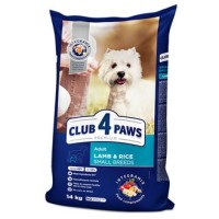 Club4Paws Premium Kuzulu Küçük Irk Yetişkin Köpek Maması 14 kg