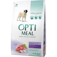 OptiMeal Düşük Tahıllı Ördekli Küçük Irk Yetişkin Köpek Maması 4Kg