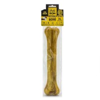 Delibon Gerçek Deriden Natural Pres Kemik Köpek Ödülü XL 27 Cm