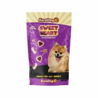 EuroDog Sweet Heart Kuzu Etli Köpek Ödülü 100 Gr.