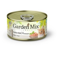 Gardenmix Kıyılmış Sülün Etli Tahılsız Konserve Kedi Maması 85g