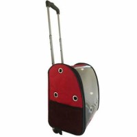 Pet Pretty Sırt ve Tekerlekli Taşıma Çantası 40 x 37 x 27 Cm ( Kırmızı )