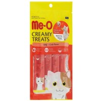 Me-O Yengeçli & Ton Balıklı Kremalı Sıvı Kedi Ödül Maması 15gr (4'lü)