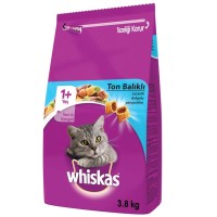 Whiskas Ton Balıklı Yetişkin Kuru Kedi Maması 3.8 kg