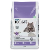 RoCat Lavanta Kokulu 10 LT İnce Taneli Topaklanan Bentonit Kedi Kumu