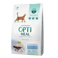 OptiMeal Düşük Tahıllı Morina Balıklı Yetişkin Kedi Maması 4KG