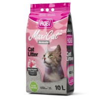 Hobi Bebek Pudrası Kokulu 10 LT İnce Taneli Topaklanan Bentonit Kedi Kumu
