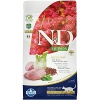 N&D Quinoa Digestion Tahılsız Kuzulu, Kinoalı, Rezeneli ve Naneli 1,5 Kg Sindirim Destekleyici Yetişkin Kedi Maması