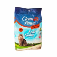 Clean Paws Sabun Kokulu 10 LT İnce Taneli Topaklanan Bentonit Kedi Kumu