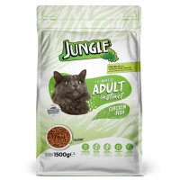 Jungle Tavuk-Balıklı Yetişkin Kedi Maması 1,5 kg