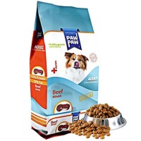 PawPaw Sığır Etli Yetişkin Köpek Maması 15 kg