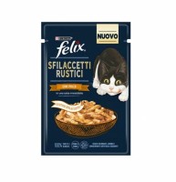 Felix Sos İçinde Tavuklu Lezzetli Et Dilimleri Yetişkin Kedi Konservesi 80gr