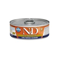 N&D Pumpkin Tahılsız Kuzu&Yaban Mersini&Balkabağı Yaş Kedi Konservesi 70gr