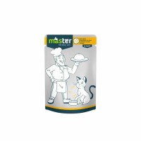 Master کیسه گوشت مرغ ژله غذای گربه 80Gr.