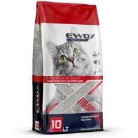 Ewox Kokusuz 10 LT Kalın Taneli Topaklanan Bentonit Kedi Kumu