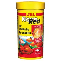 JBL Novo Red Flakes Renklendirici Pul Balık Yemi 100 ml