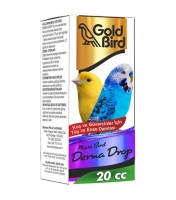 Goldbird Derma Drop Kuşlar İçin Tüy ve Ense Damlası 20 cc