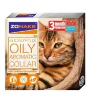 Zonaks Kediler İçin Okaliptus Aromatik Bit-Pire Tasması 40cm