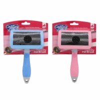 Catdoglife Kedi ve Köpek İçin İnce Telli Tarama Fırçası (L) 12x20 cm