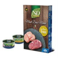 N&D Meat Duo Menu Etli Yetişkin Kedi Konservesi 70gr (6 AL 5 ÖDE)