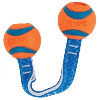 ChuckIt! Ultra Duo Tug 2'li Köpek Çekiştirme Topu (5 cm - Small)