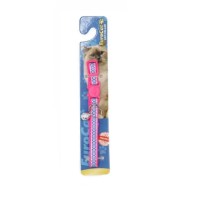 EuroCat Geometrik Desenli Zilli Kedi Boyun Tasması 28cm (Pembe)