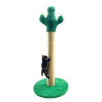 Teng Kaktüs Şeklinde Kedi Tırmalama Tahtası 70 cm