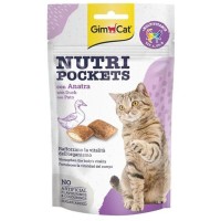 GimCat Nutripockets Ördekli Kedi Ödülü 60gr