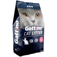 Gattino Bebek Pudrası Kokulu 10 LT İnce Taneli Topaklanan Bentonit Kedi Kumu