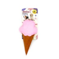EuroDog Puppy Pet Toys Pembe Dondurma Şeklinde Köpek Oyuncağı