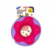 EuroDog Puppy Pet Toys Lila Donut Şeklinde Köpek Oyuncağı