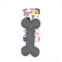 EuroDog Puppy Pet Toys Kemik Gri Köpek Oyuncağı