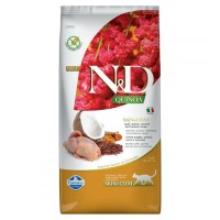 N&D Quinoa Skin & Coat Tahılsız Bıldırcınlı, Kinoalı, Hindistan Cevizli ve Zerdeçallı 5 Kg Yetişkin Kedi Maması