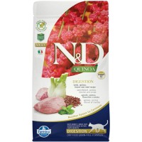 N&D Quinoa Digestion Tahılsız Kuzulu, Kinoalı, Rezeneli ve Naneli 300 g Sindirim Destekleyici Yetişkin Kedi Maması