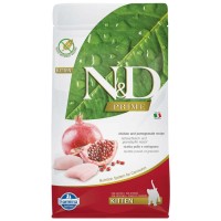 N&D Prime Tahılsız Tavuklu ve Narlı 300 g Yavru Kedi Maması