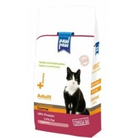 PawPaw Gourmet 1 Kg Renkli Taneli Kuzulu Yetişkin Kedi Maması