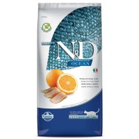 N&D Ocean Tahılsız Ringa Balıklı ve Portakallı 10 Kg Yetişkin Kedi Maması